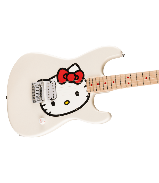 Fender x Hello Kitty Stratocaster - Maple Fretboard, White