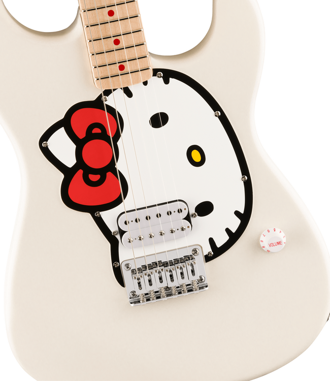 Fender x Hello Kitty Stratocaster - Maple Fretboard, White