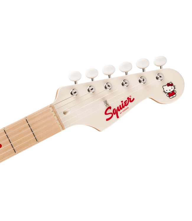 Fender x Hello Kitty Stratocaster - Maple Fretboard, White
