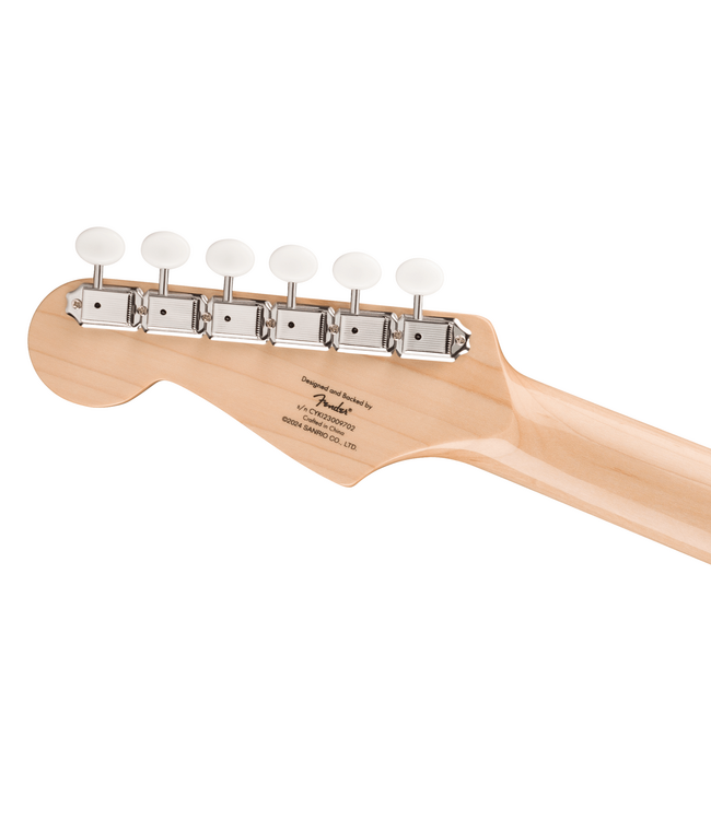Fender x Hello Kitty Stratocaster - Maple Fretboard, White