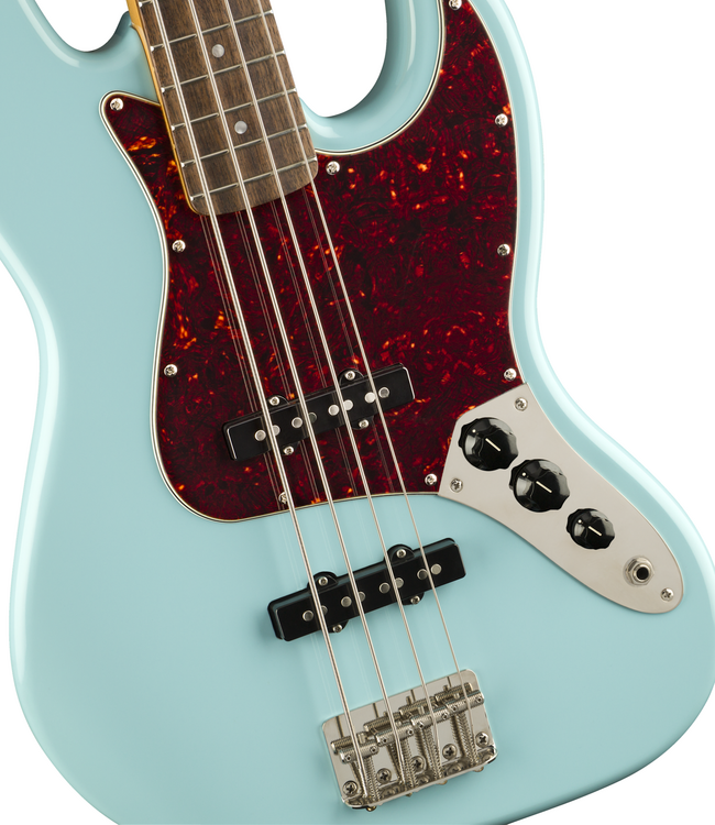 Squier Classic Vibe '60s Jazz Bass - Laurel Fretboard, Daphne Blue