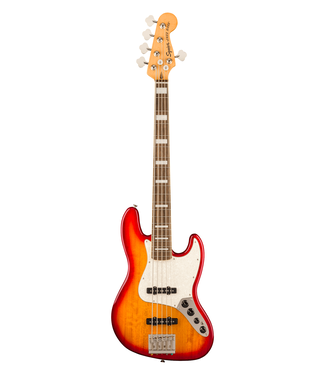 Squier Squier Classic Vibe Active '70s Jazz Bass V - Laurel Fretboard, Sienna Sunburst