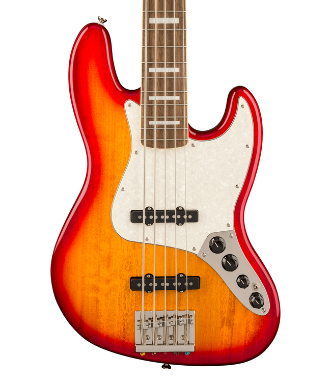 Squier Classic Vibe Active '70s Jazz Bass V - Laurel Fretboard, Sienna Sunburst