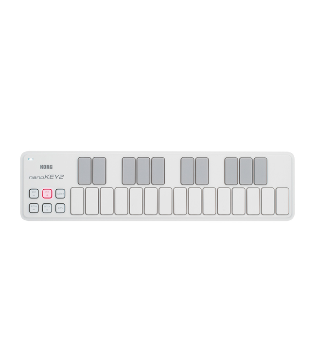 Korg NanoKey2 Slim-Line USB Keyboard - White