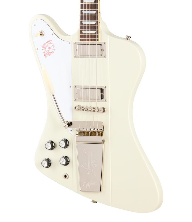 Epiphone 1963 Firebird V Reissue with Maestro Vibrola Left-Handed - Polaris White