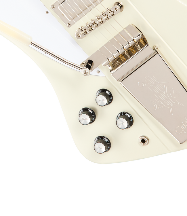 Epiphone 1963 Firebird V Reissue with Maestro Vibrola Left-Handed - Polaris White