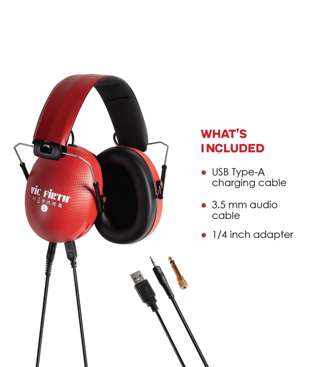 Vic Firth Bluetooth Isolation Headphones