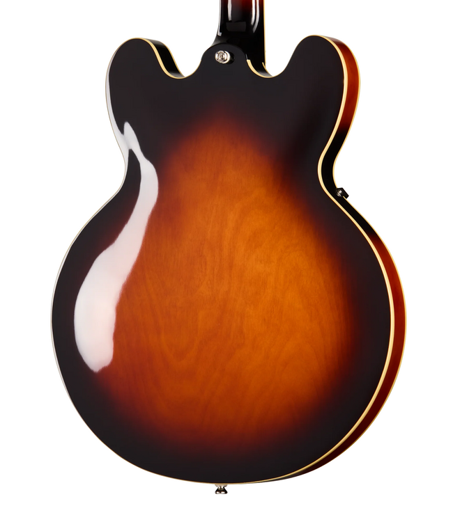Epiphone Bonehead Riviera Left-Handed - Dark Tobacco Sunburst