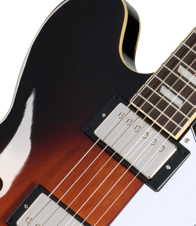 Epiphone Bonehead Riviera - Dark Tobacco Sunburst