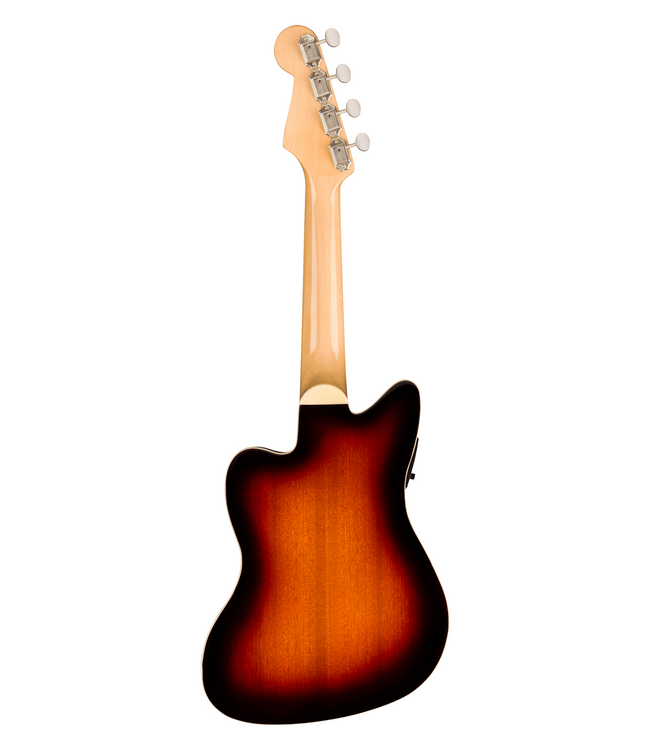 Fender Fullerton Jazzmaster Ukulele - Walnut Fretboard, 3-Colour Sunburst