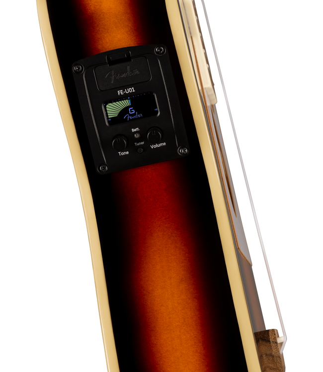 Fender Fullerton Telecaster Ukulele - Walnut Fretboard, 2-Colour Sunburst