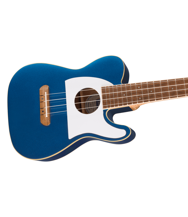 Fender Fullerton Telecaster Ukulele - Walnut Fretboard, Lake Placid Blue