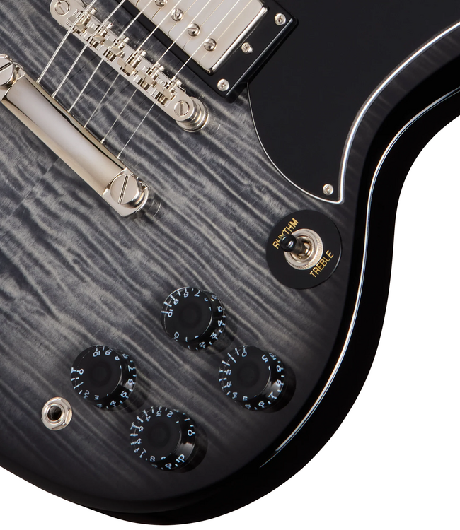 Epiphone SG Tribute Plus - Ebony Burst