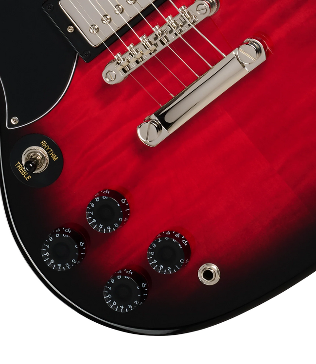 Epiphone SG Tribute Plus Left-Handed - Cherry Burst