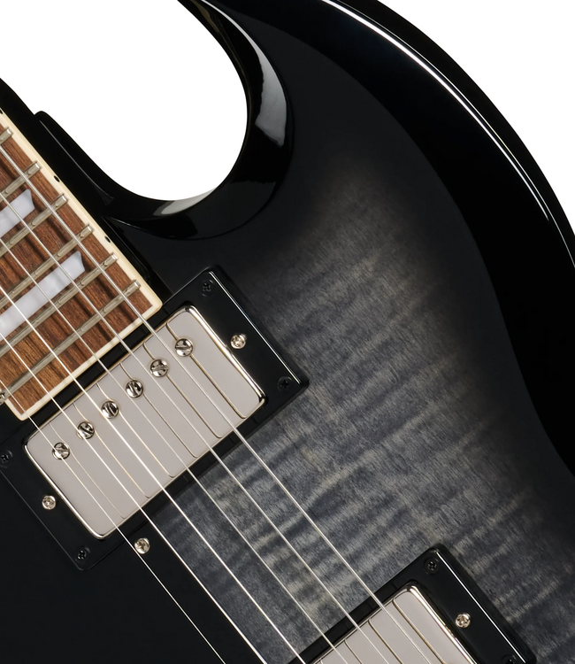 Epiphone SG Tribute Plus Left-Handed - Ebony Burst