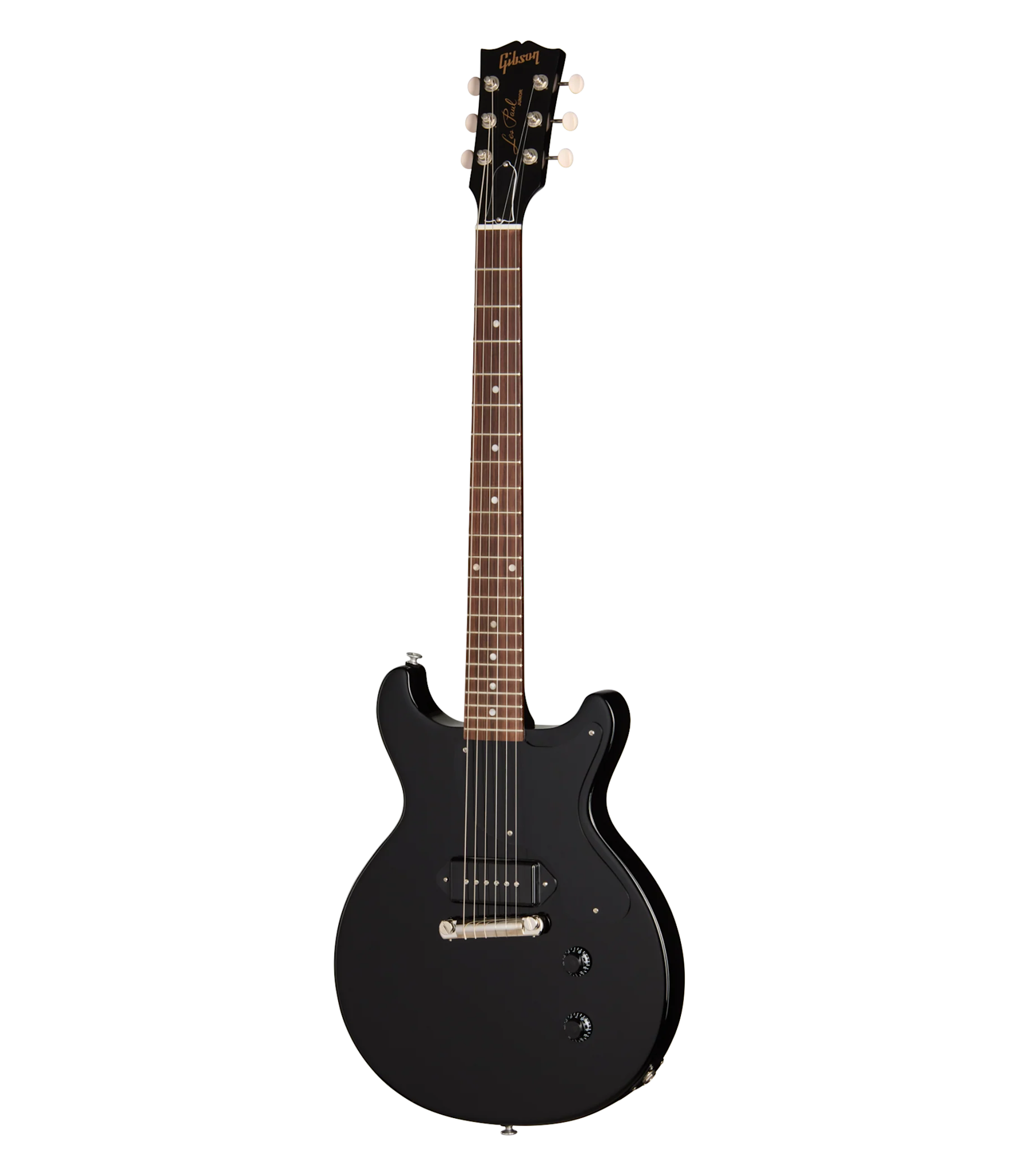 2022年製 Gibson Les Paul Junior Ebony Gibson Les Paul Junior Double Cut - Ebony - Get Loud Music