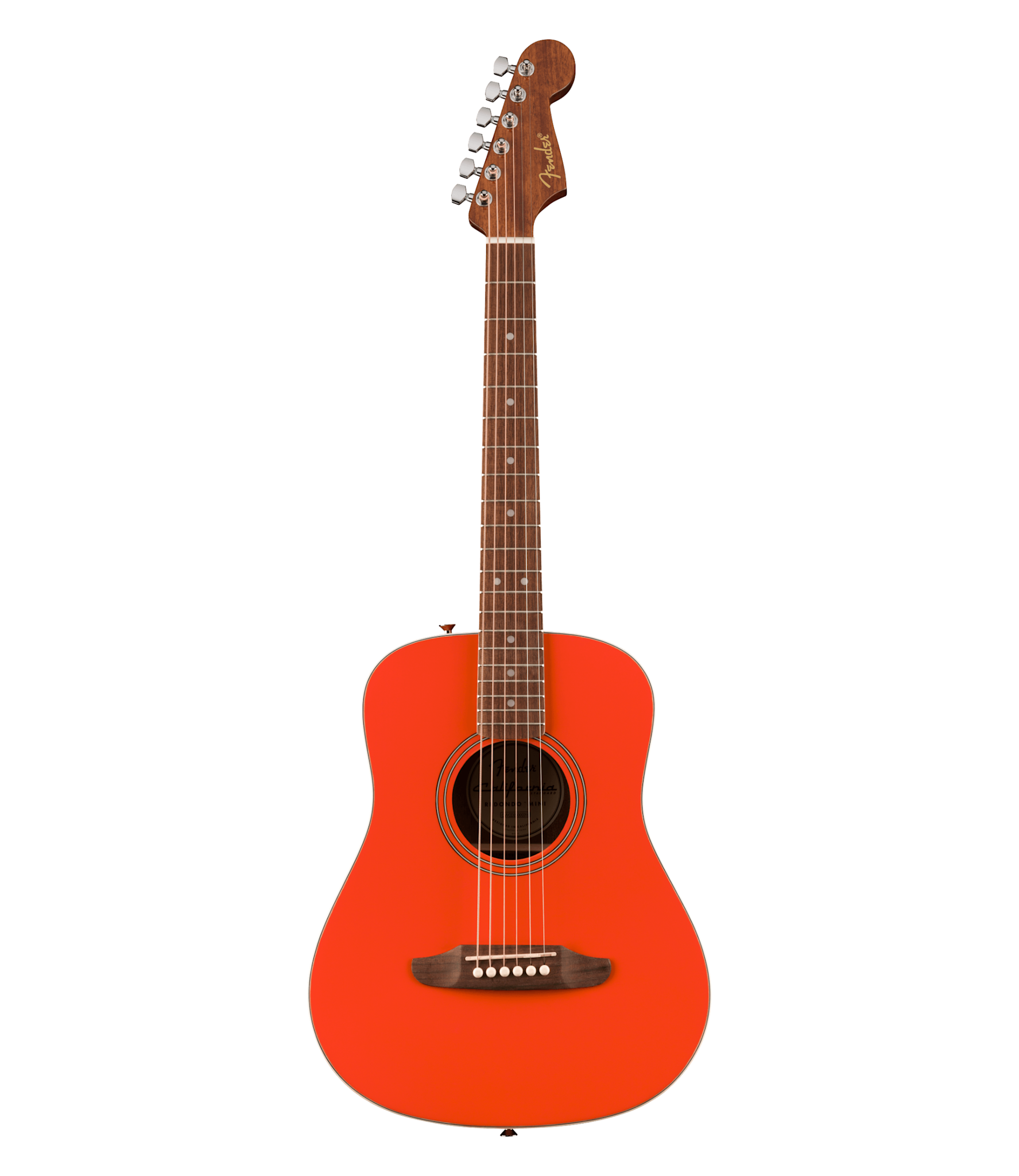 Mini Fiesta Instruments Fender California Standard Redondo Mini - Fiesta Red - Get Loud Music
