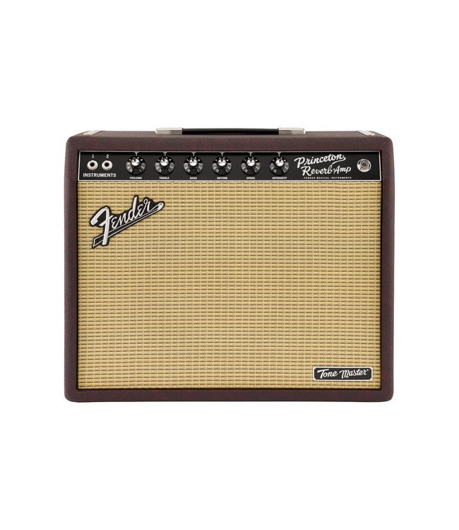 Fender Fender Tone Master Princeton Reverb Guitar Amplifier - Wine Red