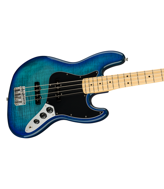 Fender Player Jazz Bass Plus Top - Maple Fretboard, Blue Burst