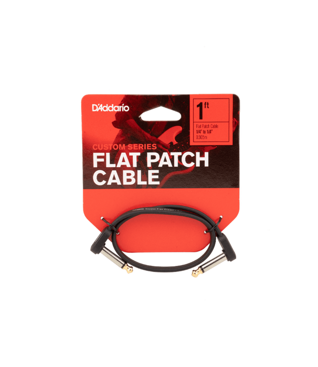 D'Addario Custom Series Flat Patch Cable