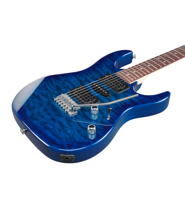 Ibanez RG Gio GRX70QA - Transparent Blue Burst