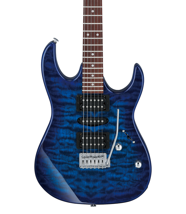 Ibanez RG Gio GRX70QA - Transparent Blue Burst