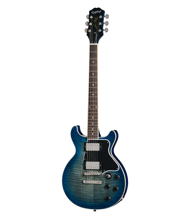 Epiphone Les Paul Special Double Cut Figured Top - Ocean Water