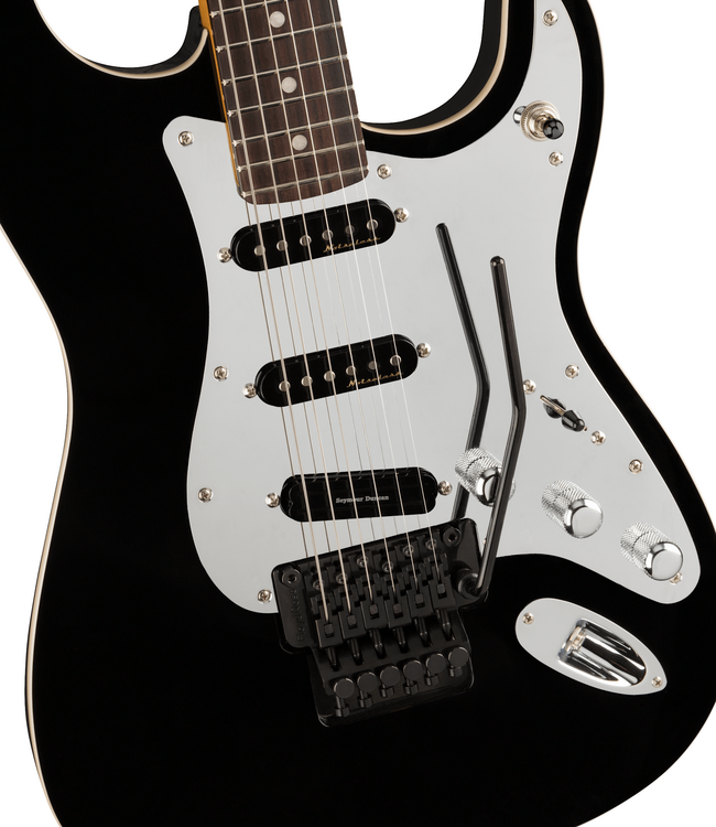 Fender Tom Morello Stratocaster - Rosewood Fretboard, Black