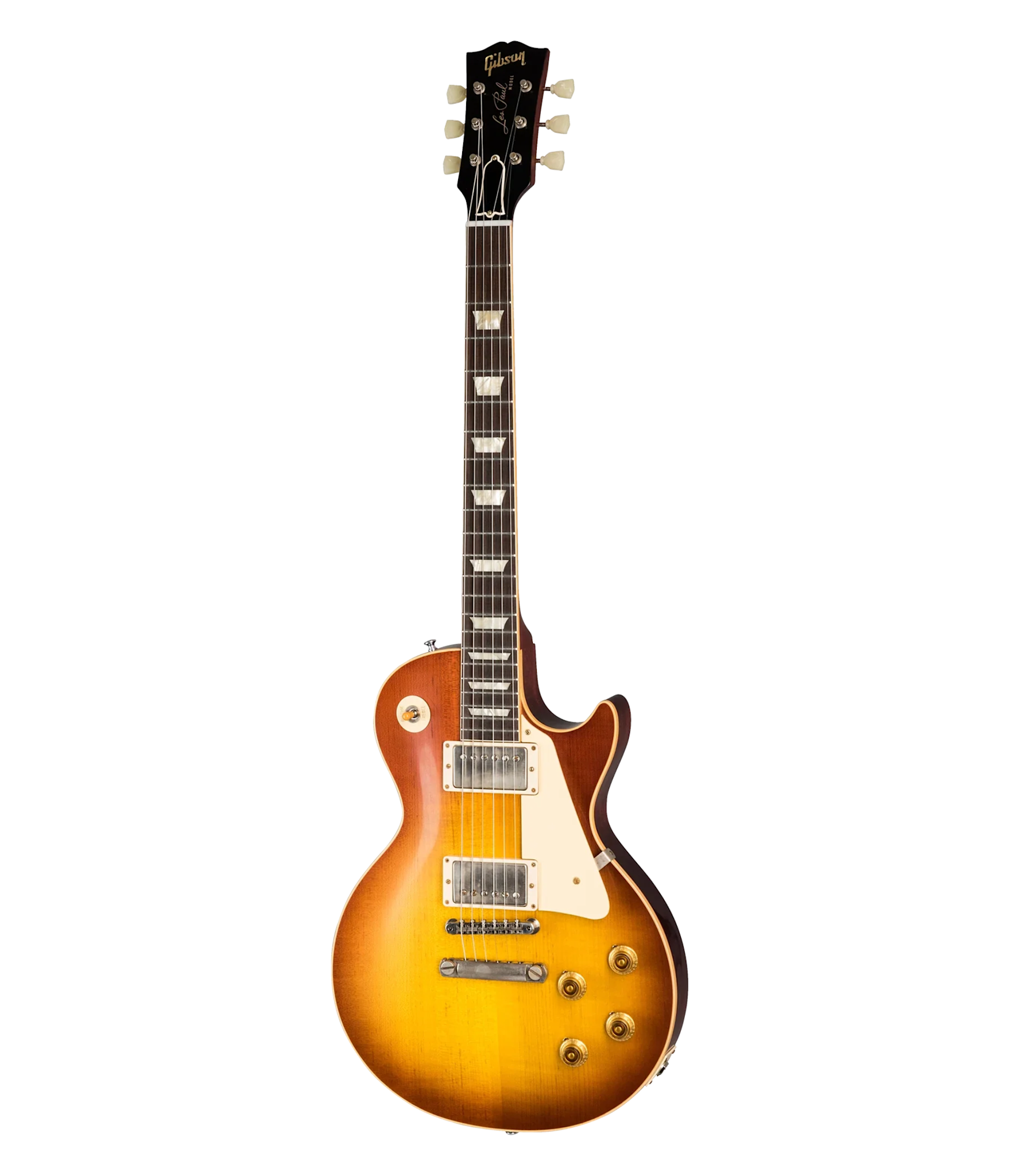 アート・デザイン・音楽 The Gibson Burst 1958, '59, '60 Gibson 1958 Les Paul Standard Reissue - Iced Tea Burst - Get Loud