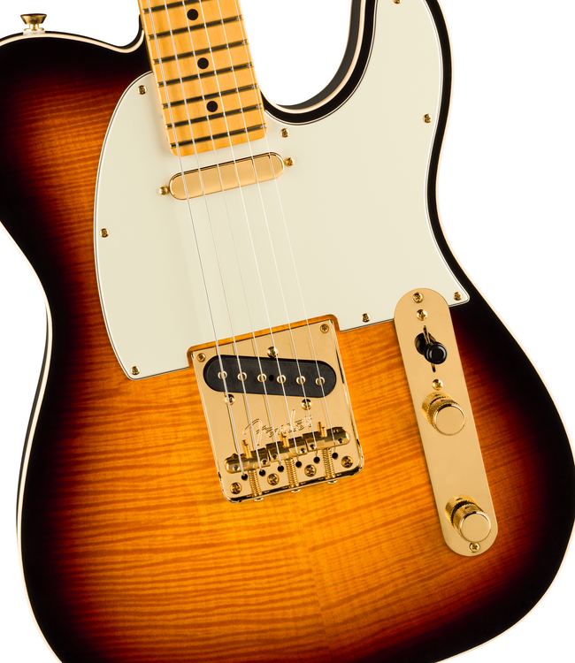 Fender 75th Anniversary American Professional II Custom Telecaster - Maple Fretboard, 2-Colour Sunburst