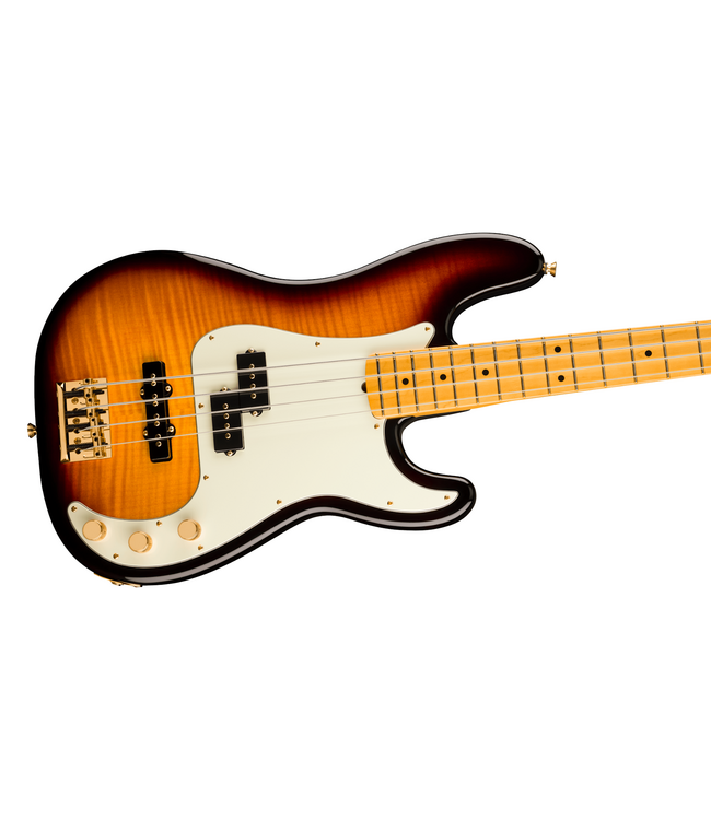Fender 75th Anniversary American Professional PJ Bass - Maple Fretboard, 2-Colour Sunburst