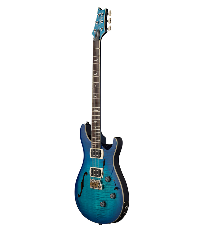 PRS SE Custom 24 Semi-Hollow Piezo - Lake Blue