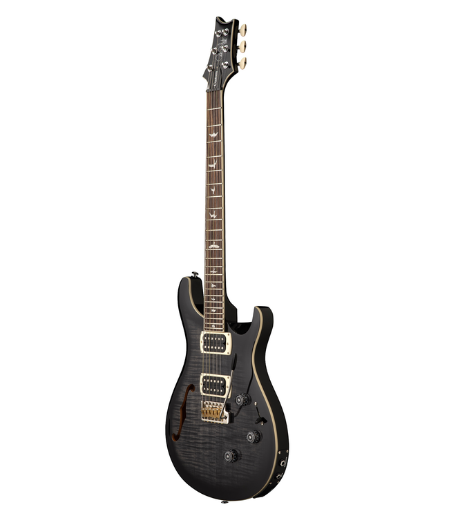 PRS SE Custom 24 Semi-Hollow Piezo - Charcoal Burst