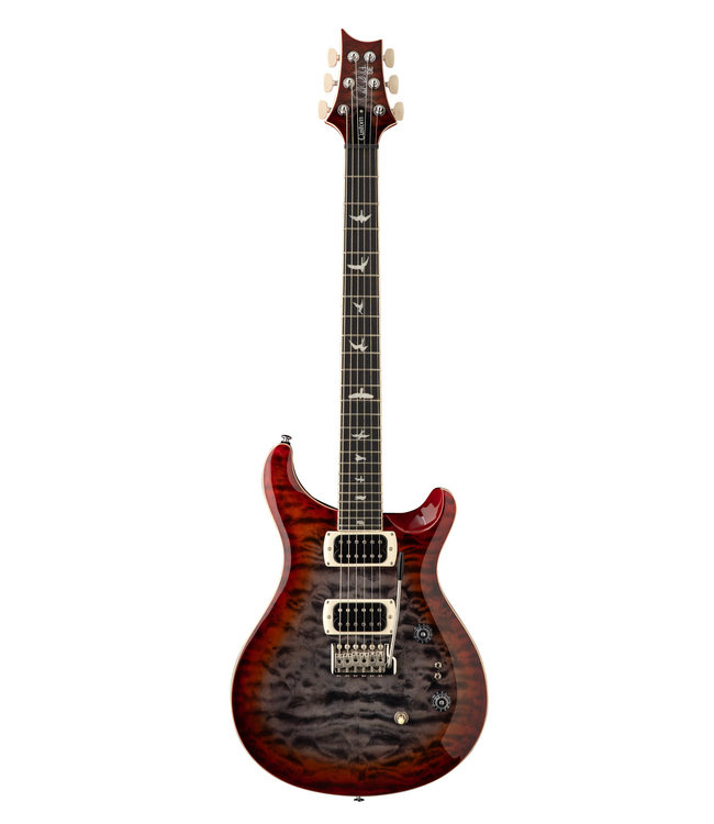 PRS SE Custom 24-08 Quilted Top - Charcoal Cherry Burst
