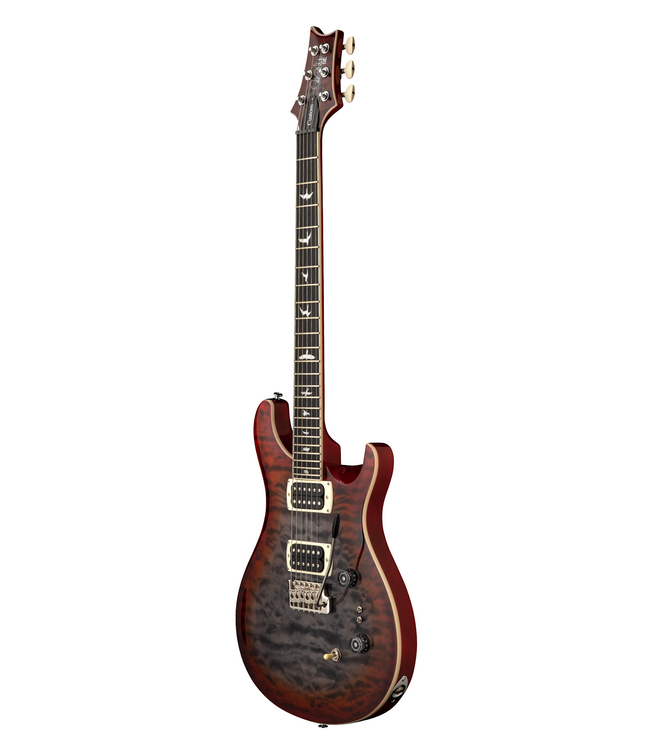 PRS SE Custom 24-08 Quilted Top - Charcoal Cherry Burst