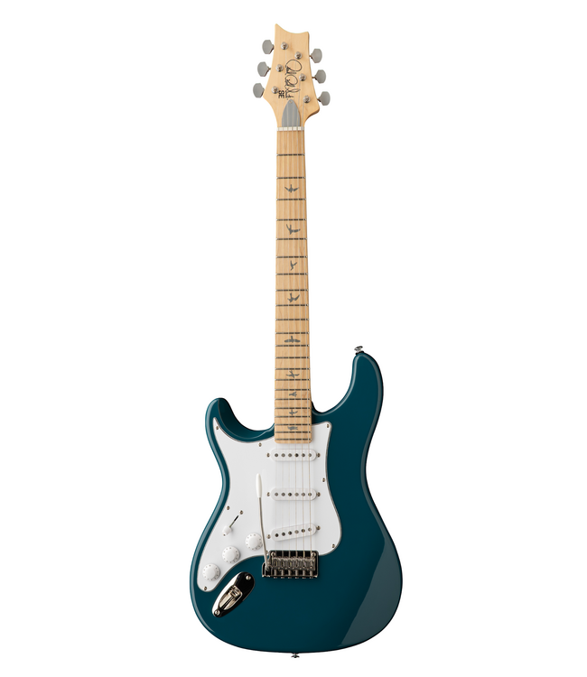 PRS SE Silver Sky Left-Handed - Maple Fretboard, Nylon Blue