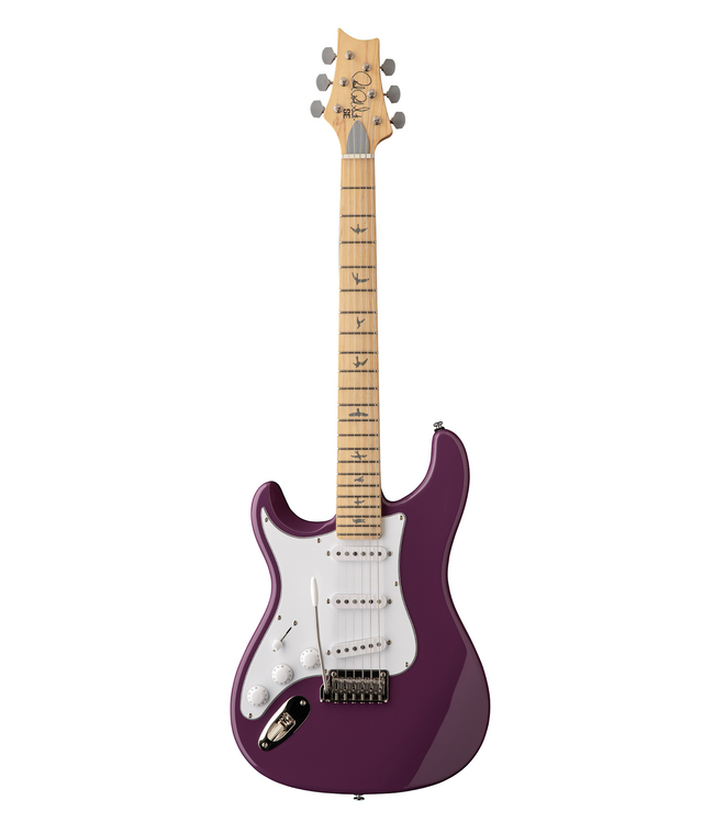PRS PRS SE Silver Sky Left-Handed - Maple Fretboard, Summit Purple