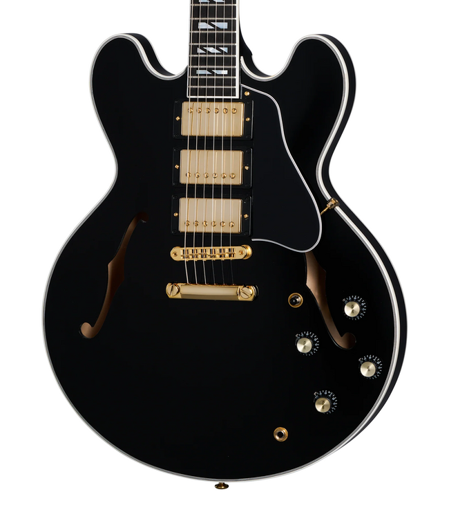 Gibson ES-335 Supreme - Ebony, 3-Pickup