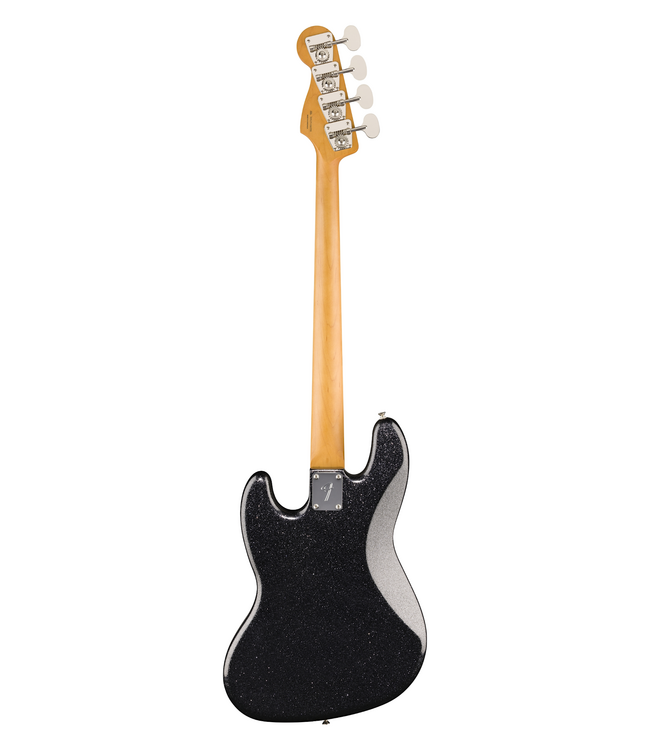Fender Gold Foil Jazz Bass - Ebony Fretboard, Black Sparkle
