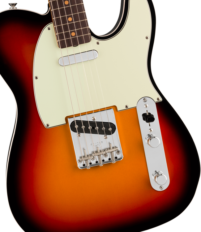 Fender Vintera III Early '60s Custom Telecaster - Rosewood Fretboard, 3-Colour Sunburst