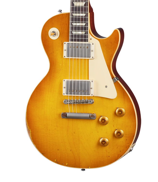 Gibson 1958 Les Paul Standard Reissue - Heavy Aged Lemon Burst