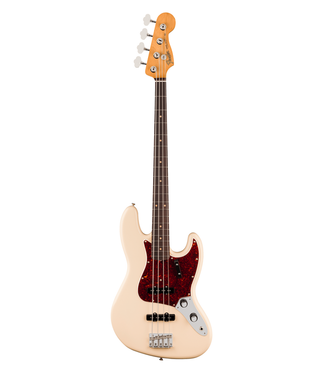 Fender Fender Vintera III Early '60s Jazz Bass - Rosewood Fretboard, Olympic White