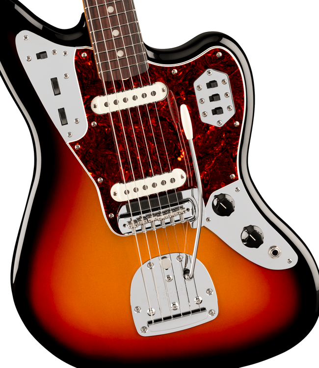 Fender Vintera III Mid '60s Jaguar - Rosewood Fretboard, 3-Colour Sunburst
