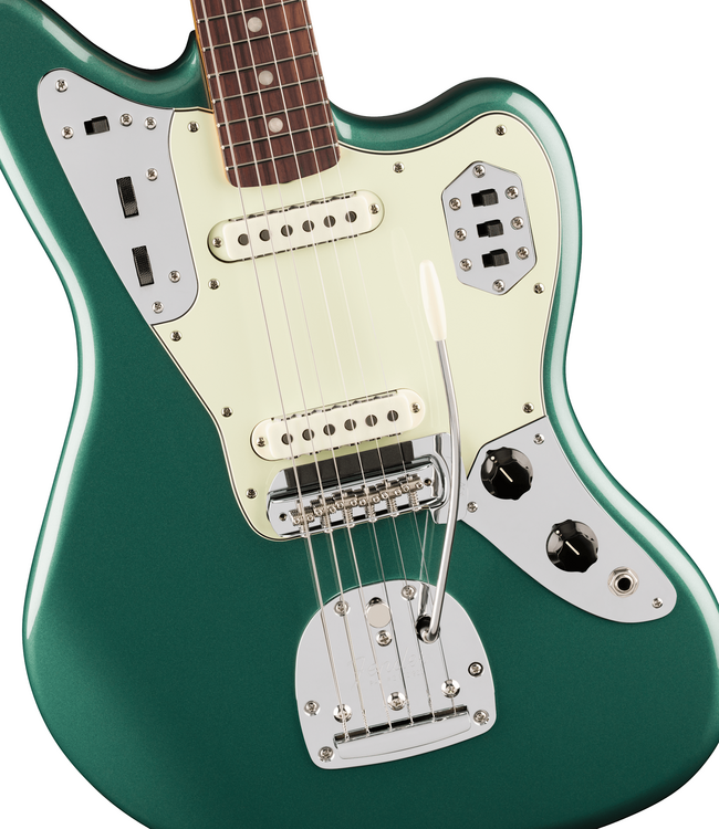 Fender Vintera III Mid '60s Jaguar - Rosewood Fretboard, Sherwood Green Metallic