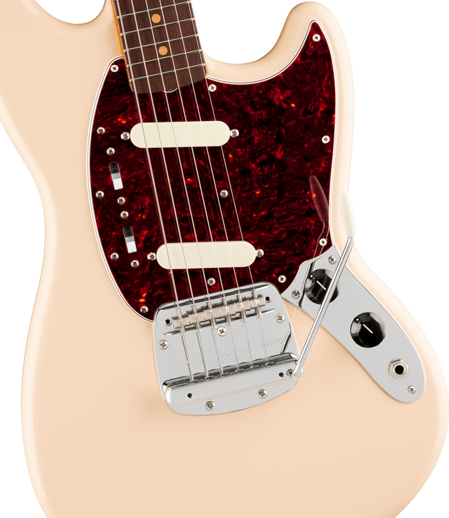 Fender Vintera III Mid '60s Mustang - Rosewood Fretboard, Olympic White
