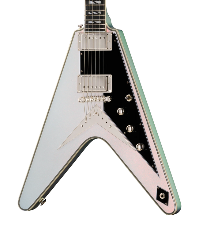 Epiphone Futura Flying V Custom - Quicksilver Shift