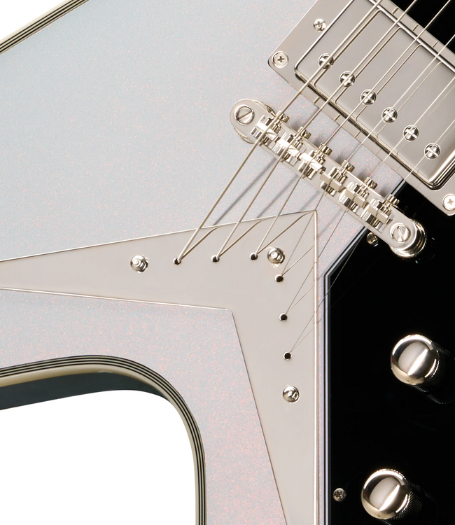 Epiphone Futura Flying V Custom - Quicksilver Shift