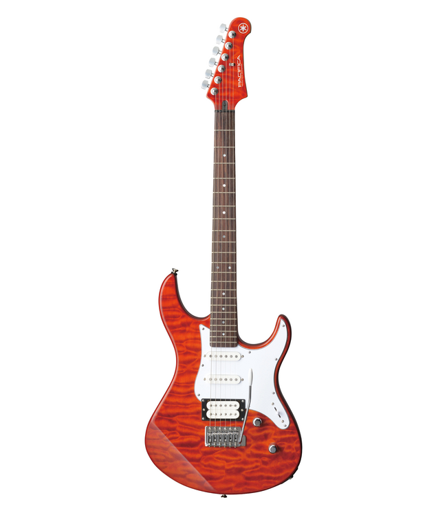 Yamaha Yamaha Pacifica 212V Quilted Top - Rosewood Fretboard, Caramel Brown