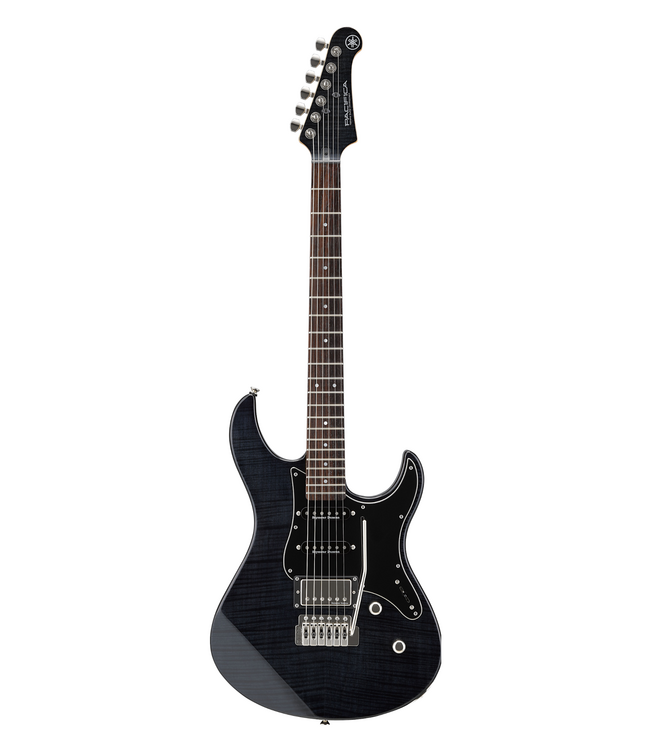 Yamaha Yamaha Pacifica 612VII Flamed Top - Rosewood Fretboard, Translucent Black