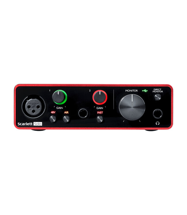 Focusrite Scarlett Solo 3rd Gen USB Audio Interface